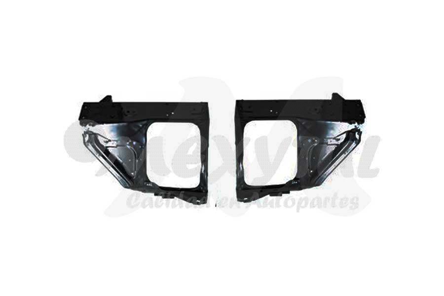 [NINP316MAALR] MARCO RADIADOR NISSAN NP300 PU D23 / FRONTIER 16-20 JGO IZQ/DER (131879)