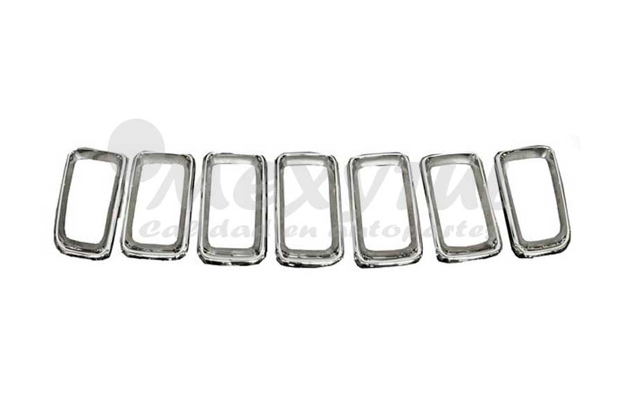 MOLDURA PARRILLA JEEP COMPASS 18-19 7 P CROM  TW