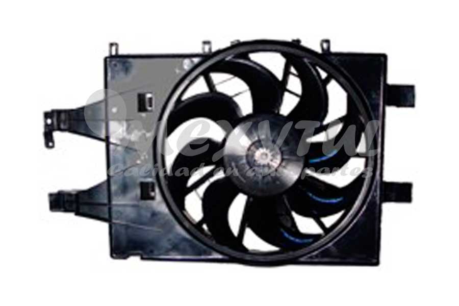 MOTOVENTILADOR DODGE SHADOW DE 1991 AL 1994 COMPLETO S/TURBO (8932) EX+