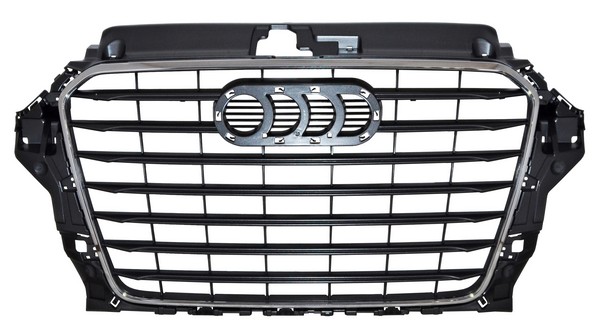 [PAA315G] PARRILLA AUDI A3 DE 2015 AL 2019 GRIS C/MOLD CROM TW