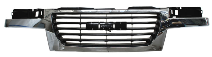 [CHCAN04PARCR] PARRILLA CHEVROLET CANYON 04-10 CROM (9104)