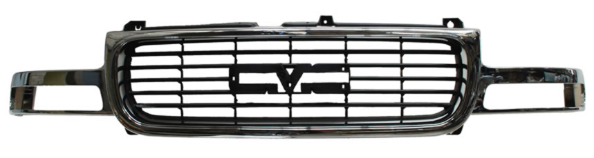 [CHGMS99PARCR] PARRILLA CHEVROLET GMC SIERRA 1999 AL 2002 GMC CROM (10916) TW