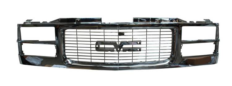 [CHPUC96PARCR] PARRILLA CHEVROLET PU CHEYENNE / GMC PU 96-98 TODA CROM (6726)