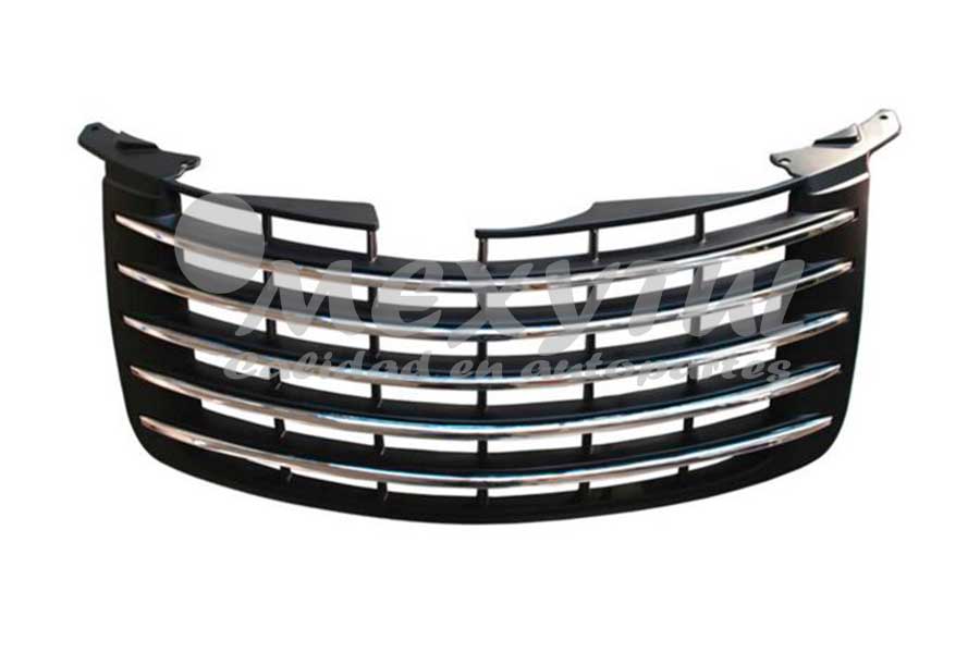 [DOPTC06PARCR] PARRILLA DODGE PT CRUISER DE 2006 AL 2010 P/PINTAR C/MOLD CROM (6807) *R
