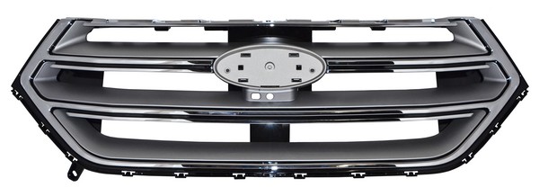 [FOED15PAGR] PARRILLA FORD EDGE 15-18 GRIS F/CROM C/HOYO P/CAM