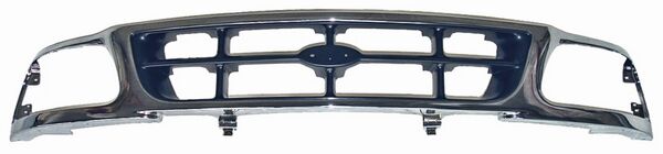 [FOPU97PARCRC] PARRILLA FORD PU DE 1997 AL 1998 CUSTOM CROM (10372)