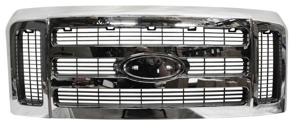 PARRILLA FORD SUPER DUTY DE 2008 AL 2010 AMER S/LETRAS CROMPLETA CROM (10167) TW