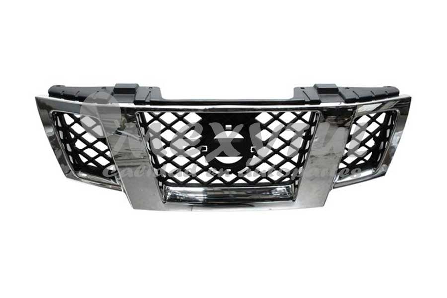 [NIFRO09PARHGCR] PARRILLA NISSAN FRONTIER 09-11 SE CREW CAB CROM (12190)