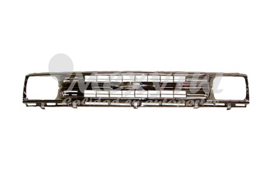 [TOPUH89PARHGCR] PARRILLA TOYOTA PU DE 1989 AL 1991 C/BISEL CROM (6639)