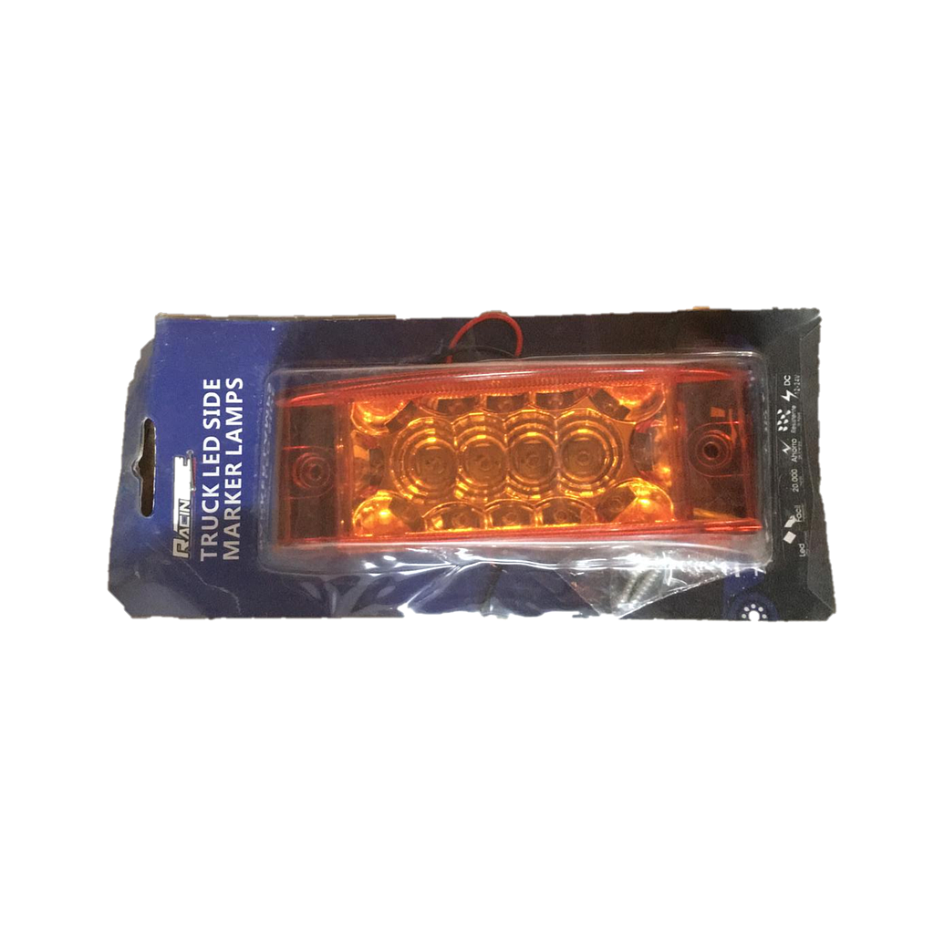 [129847] PLAFON 16 LEDS çMBAR RECTANGULAR C/LUZ FIJA 12V 1 PZA