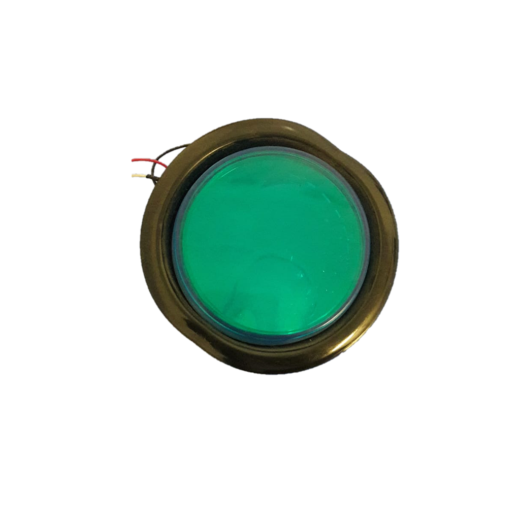[118635] PLAFON LEDS AZUL ALTA/BAJA SELLADO C/BISEL NEG 12V 1 PZA