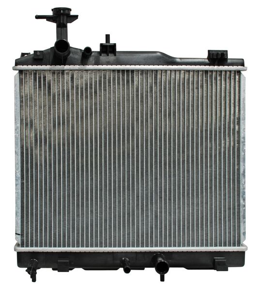 [613-MBA241] RADIADOR DODGE ATTITUDE 15-20/ MIRAGE G4 19-20/ MIRAGE 15-19 AUT L4 1.2L 14 3/4X 19 1/3 ALUM SOLDADO