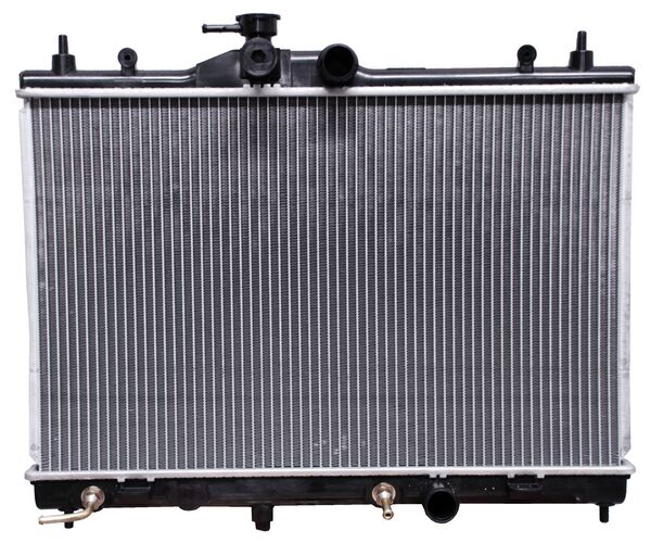 [35916 AU] RADIADOR NISSAN TIIDA DE 2007 AL 2018 STD L4 1.8L 15X 23 4/7 ALUM SOLDADO (159904)