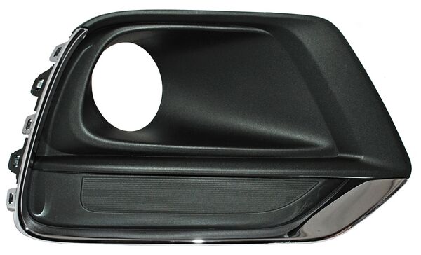 [CHTR17RER] REJILLA (PARRILLA) CHEVROLET TRAX 17-20 P/FARO AUX C/MOLD CROM DER