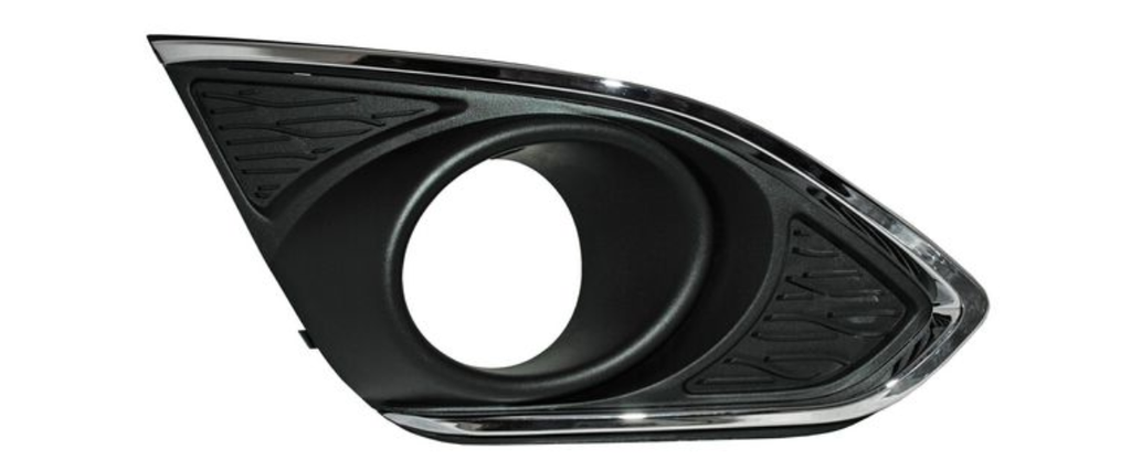 [CHSPA13REJPFCMR] REJILLA (PARRILLA)  CHEVROLET SPARK 13-17 P/FARO AUX C/MOLD CROM DER