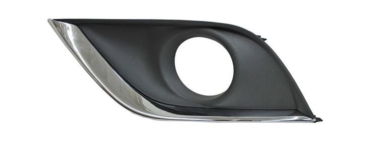 [NIVER15PARPFI] REJILLA (PARRILLA) DEFENSA NISSAN VERSA 15-19 P/FARO AUX C/MOLD CROM IZQ