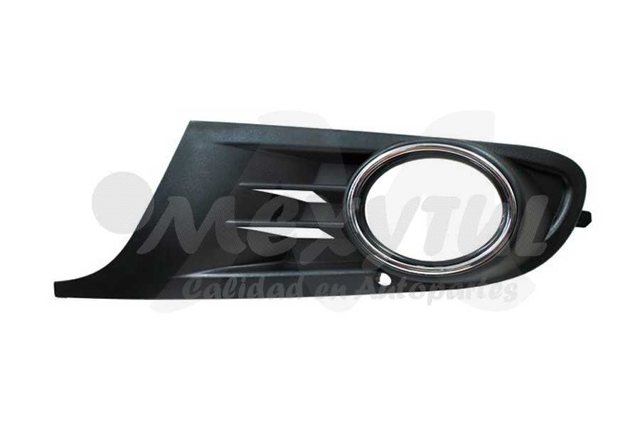 REJILLA (PARRILLA) DEFENSA VOLKSWAGEN GOLF DE 2009 AL 2013 P/FARO AUX IZQ (131960) TW