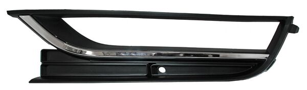 [VOPAS12REJCHL] REJILLA (PARRILLA) DEFENSA VOLKSWAGEN PASSAT 12-15 P/FARO AUX C/MOLD CROM IZQ