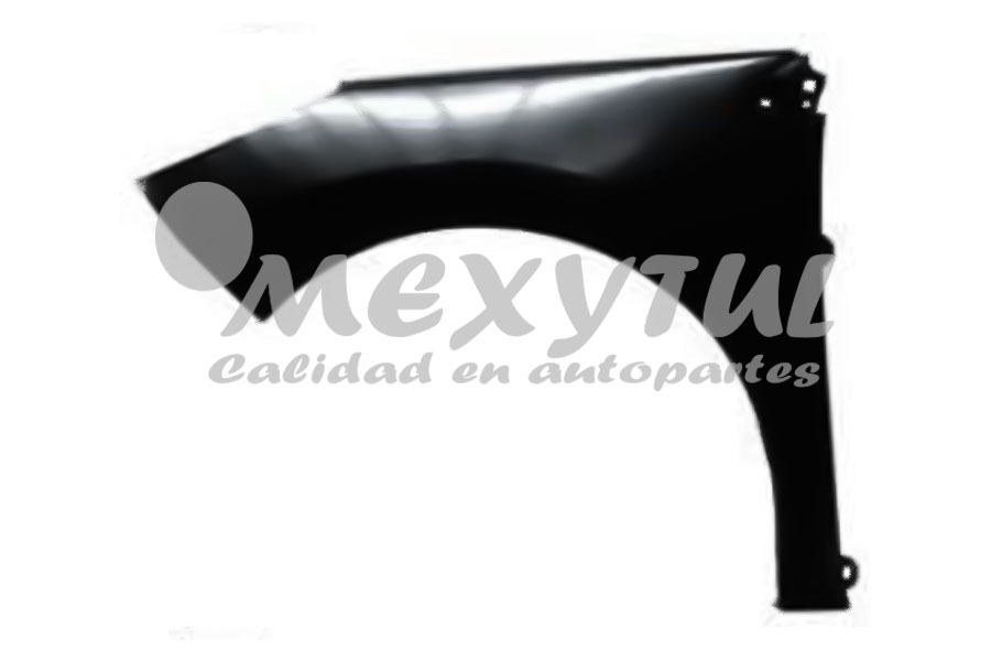 [SAPE-3009-PL2] SALPICADERA PEUGEOT 308 2009 AL 2011 PLAST IZQ