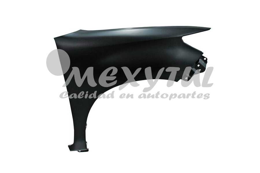 [SATO-HI12-CHPM1] SALPICADERA TOYOTA HILUX 2012 AL 2015 C/HOYO P/MOLD DER
