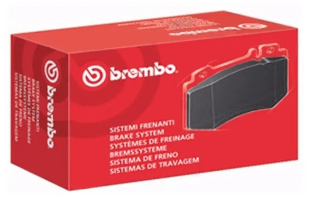 [FOES01BADEBR] BALATAS FRENO FORD ESCAPE DE 2001 AL 2007 DEL BREMBO COD. BRM843