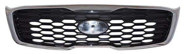 [PKSO19L] PARRILLA KIA SORENTO 19-20 LX NEG C/MOLD CROM TW