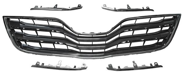 PARRILLA TOYOTA CAMRY 10-11 XLE CROM/NEG TW
