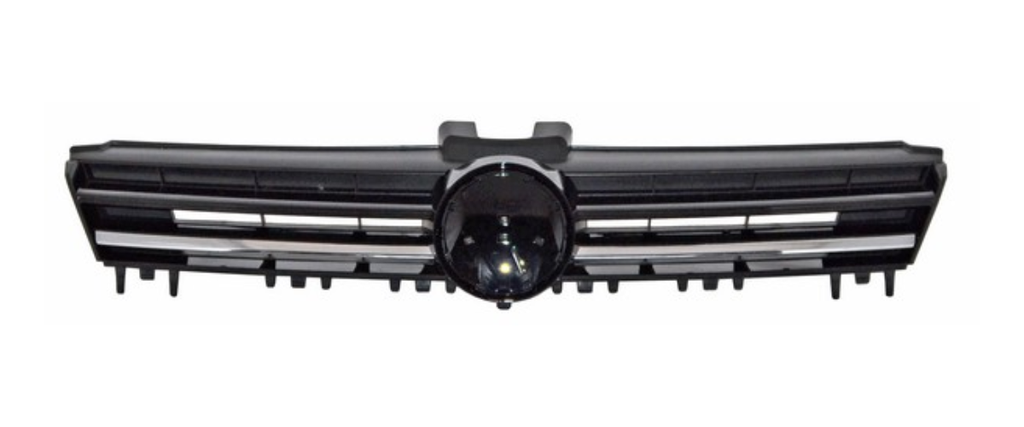 [PVGO15N] PARRILLA VOLKSWAGEN GOLF 15-17 C/MOLD NEG F/CROM  TW