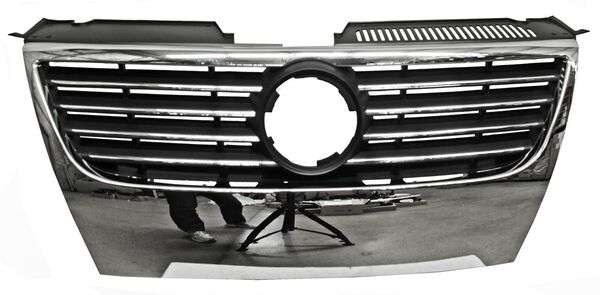 [PVPA06S] PARRILLA VOLKSWAGEN PASSAT 06-11 C/MARCO F/CROM S/HOYO P/SENSOR TW