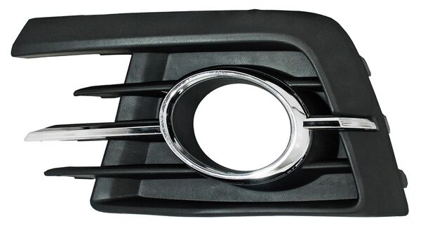 REJILLA (PARRILLA) VOLKSWAGEN GOL 17-18 P/FARO AUX CROM IZQ TW