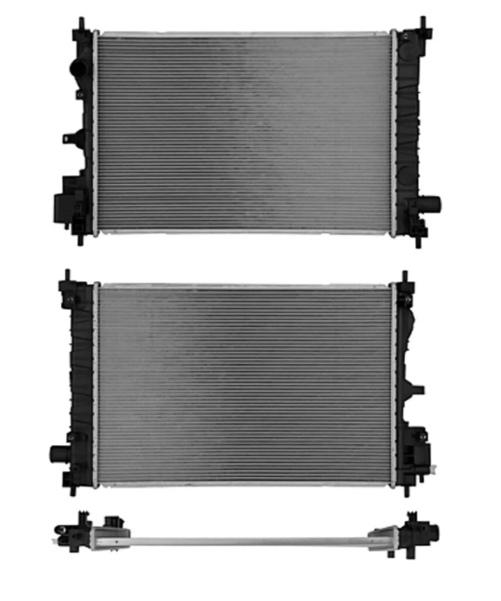 RADIADOR CHEVROLET SPARK DE 2016 AL 2020 L4 1.4L LINEA NVA C/S AIRE AUT 23 5/8X15 3/4X16MM ALUM SOLD POLAR *A