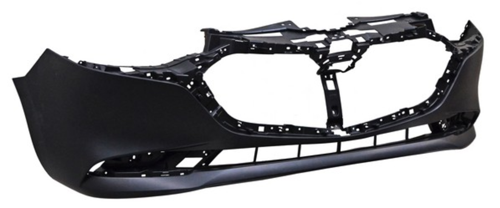 [FAMA-M319-4P3] FASCIA MAZDA 3 2019 AL 2025 4 PTAS S/HOYO P/SENS DEL
