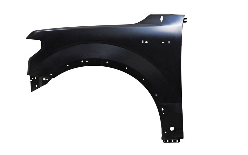 SALPICADERA FORD PU 2015 AL 2020 ALUM C/HOYO P/SENS P/MOLD IZQ