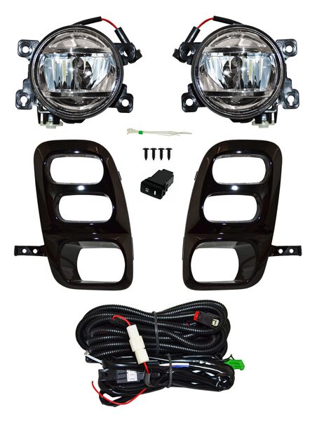 [HD7474-LED-MOBI] FARO AUX (NIEBLA) HONDA ODYSSEY 21 LEDS C/PARRILLA JGO  TW