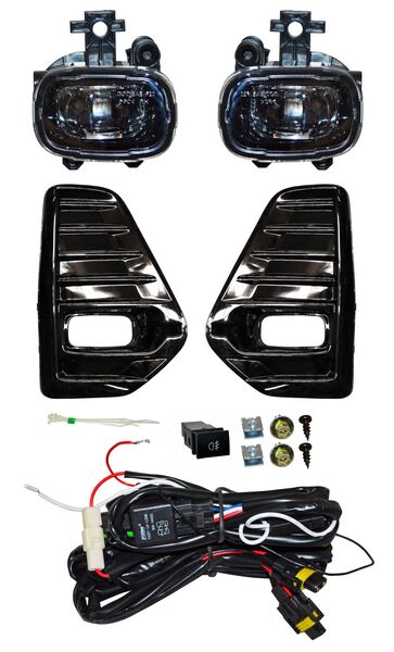 FARO AUX (NIEBLA) NISSAN KICKS 21-22 LEDS C/PARRILLA JGO  TW