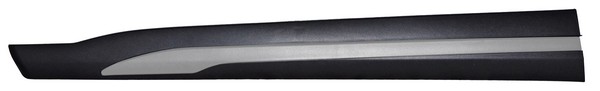 MOLDURA PUERTA NISSAN KICKS 17-20 TEXT C/MOLD PLATA DEL IZQ TW