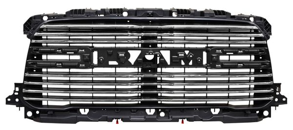 [PDPU192C-MOBI] PARRILLA DODGE PU 19-21 DODGE RAM 2500/3500 NEG C/MOLD CROM LINEAS  TW