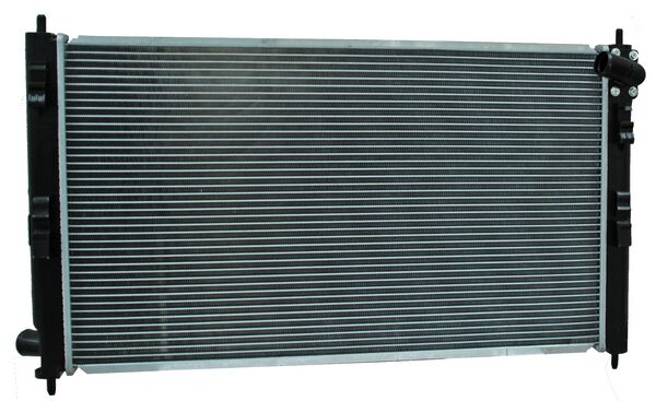 [613-MBA075-MOBI] RADIADOR MITSUBISHI OUTLANDER 10-13AUT L4 2.0. 2.4/V6 3.0 LTS (TOMA SUPERIOR RECTA) C/S AA 27 5/9X16X16MM ALUM SOLD POLAR