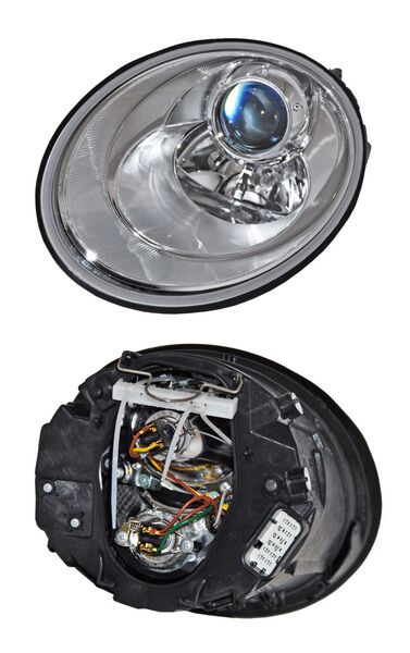 [20-6868-00-1N] FARO VOLKSWAGEN BEETLE 2006 AL 2011 5 PIN IZQ TYC