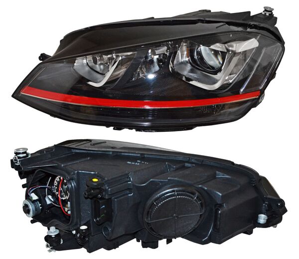 [20-E224-A6-2B] FARO VOLKSWAGEN GOLF GTI 2015 AL 2017 C/MOTOR IZQ TYC