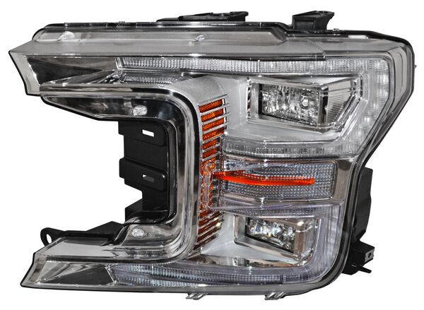 [20-G422-B6-1A] FARO FORD PICK UP 2018 AL 2020 FONDO CROM LEDS IZQ TYC PU