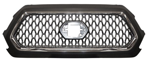 [PTTA18S] PARRILLA TOYOTA TACOMA DE 2018 AL 2019 SPORT NEG C/FILO CROM TW