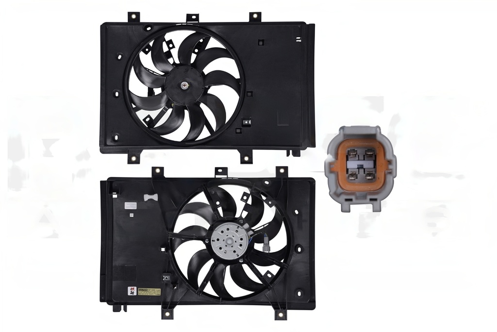 MOTOVENTILADOR TOYOTA YARIS DE 2016 A 2021 P/RAD 5PINES *R