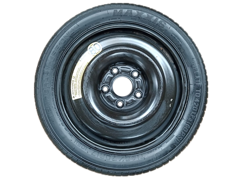 LLANTA REFACCION  C/RIN T145/70/R17/106M MAXXIS 50%  VIDA