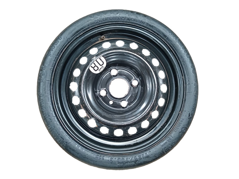 LLANTA REFACCION  C/RIN T125/70/D16/96M GOODYEAR 90% VIDA