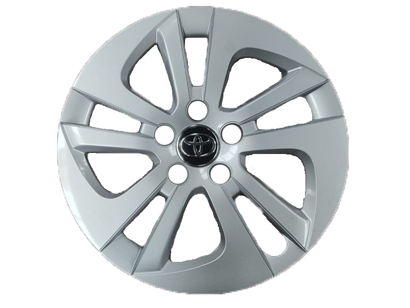 TAPON RIN  14" 5 BIRLOS TOYOTA GRIS ORIGINAL 1 PZA SEMINUEVO