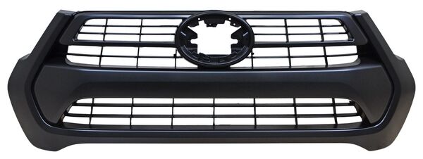 [204-3007-15] PARRILLA TOYOTA HILUX DE 2021 AL 2023 C/MOLDE NEG