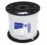[CAB-12B-500] CABLE THHW-LS 12 AWG BLANCO EN CARRETEDE 500M