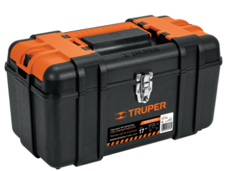 [CHP-17XC] CAJA P/HERRAMIENTA 17" C/COMPARTIMENTOS,BROCHE METALICO