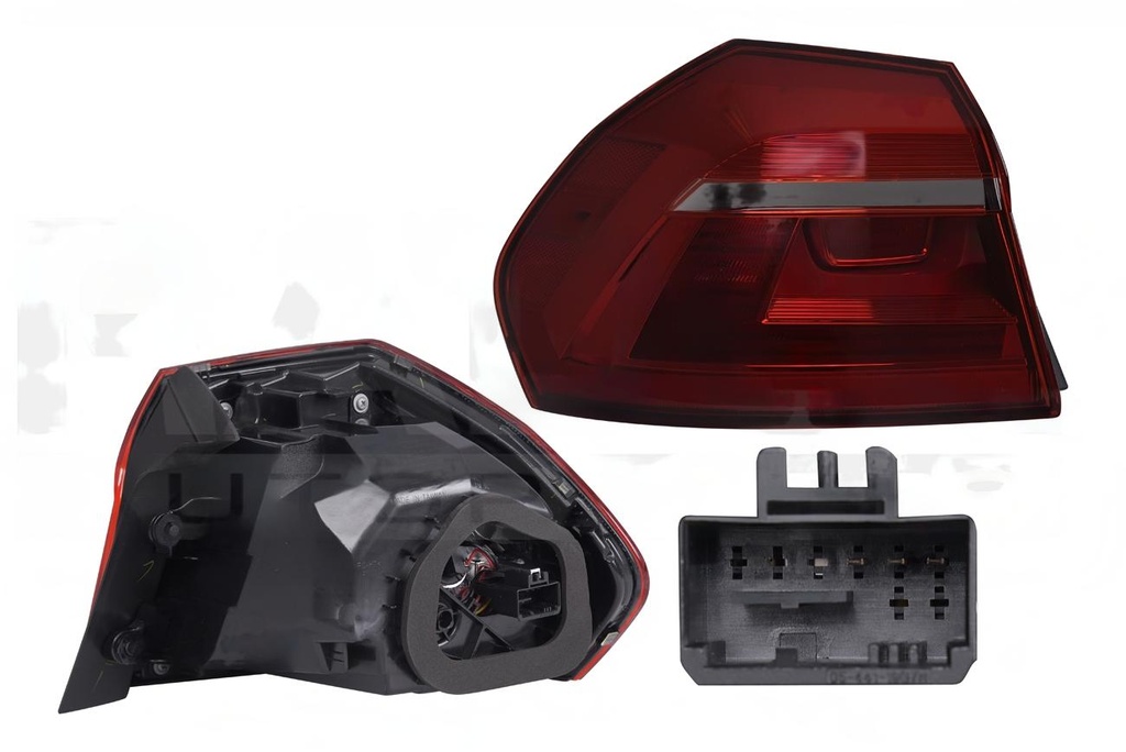 CALAVERA VOLKSWAGEN PASSAT DE 2016 AL 2019 CLARA C/LEDS EXT IZQ *R